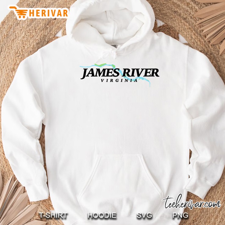 The James River Logo - Wild Virginia Hoodie