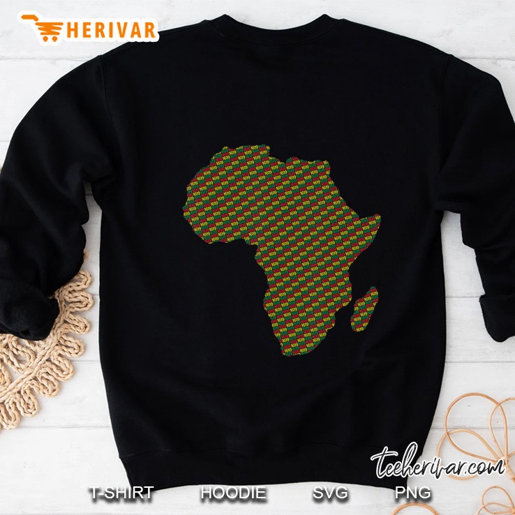 1619 Map Of Africa Shirt Black History Month Sweatshirt