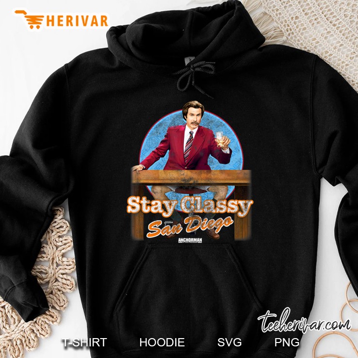 Anchorman Stay Classy San Diego Hoodie
