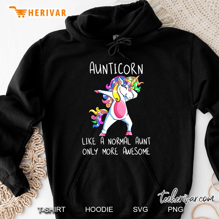 Aunticorn Like A Normal Aunt Only Awesome Dabbing Unicorn Mugs