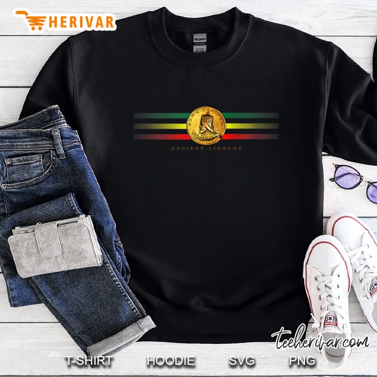 Emperor Haile Selassie Gold Coin Rasta Tank Top Sweatshirt