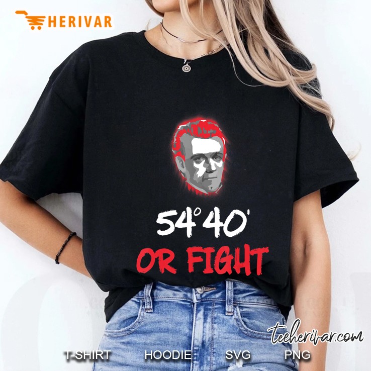 Fifty Four Forty Or Figh James K Polk Ladies Tee