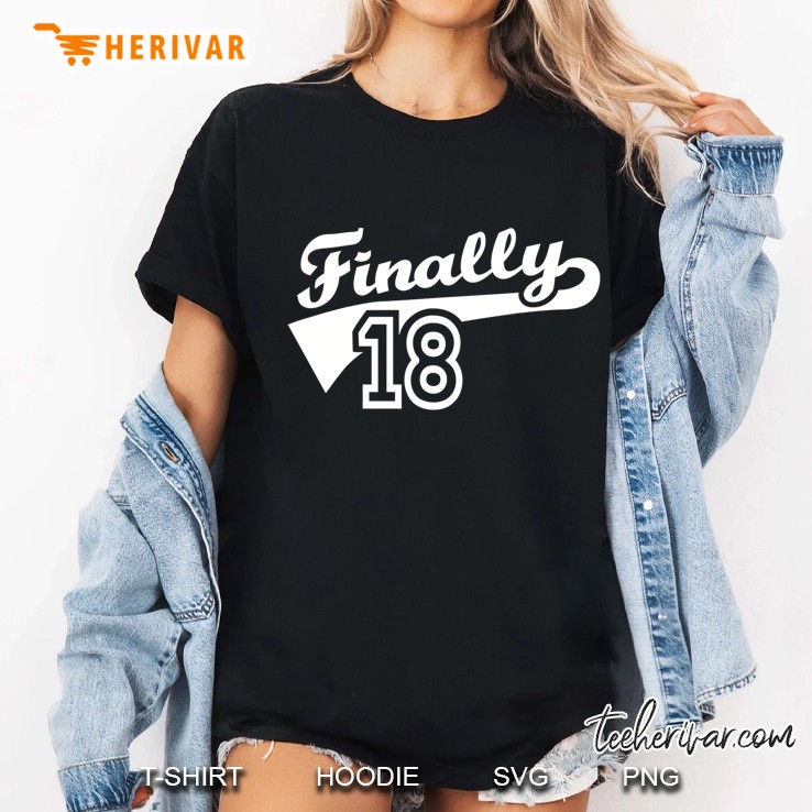 Finally 18 Years Ladies Tee