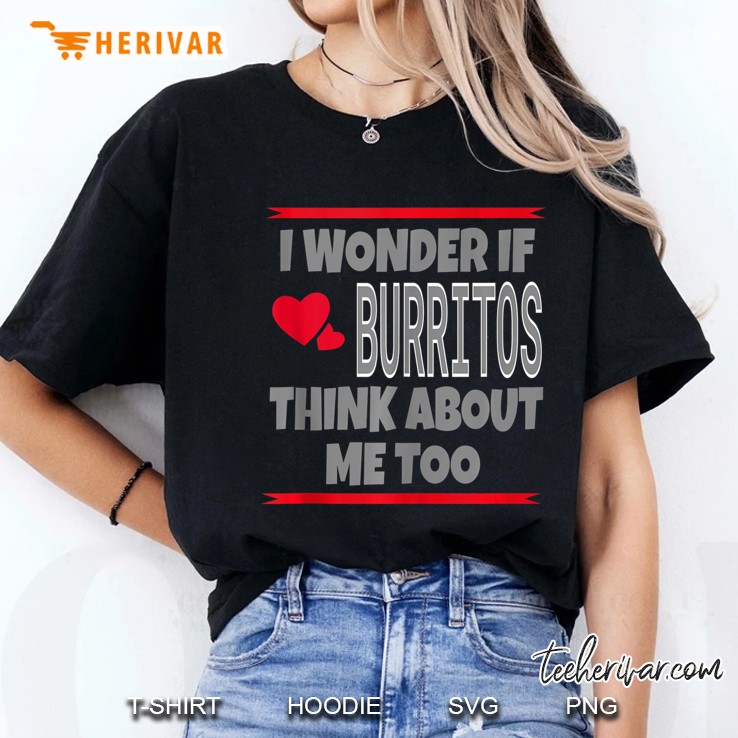 Funny Burritos Love Food Humor Tank Top Hoodie