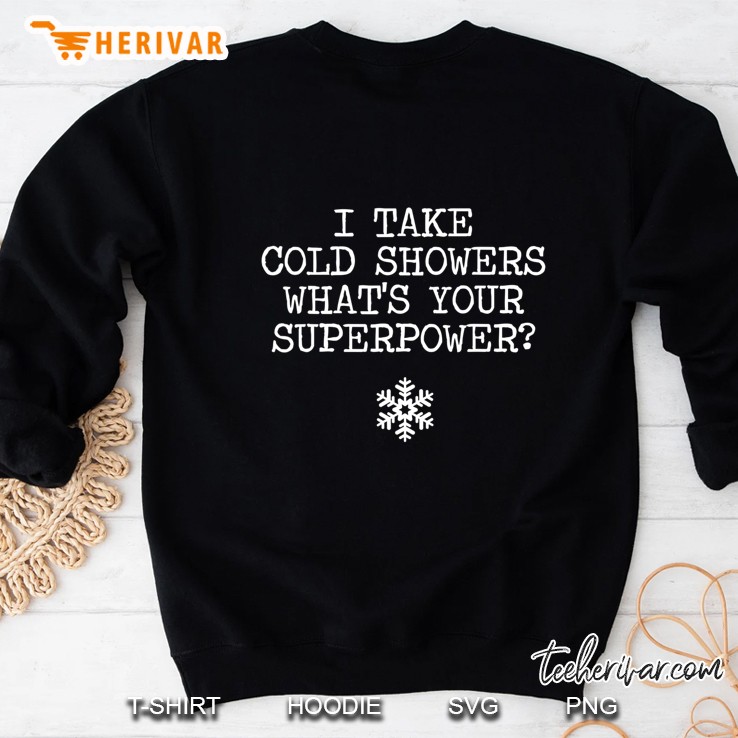 Funny Cold Shower Gift For Cold Exposure Lover Wim Ice Bath Sweatshirt