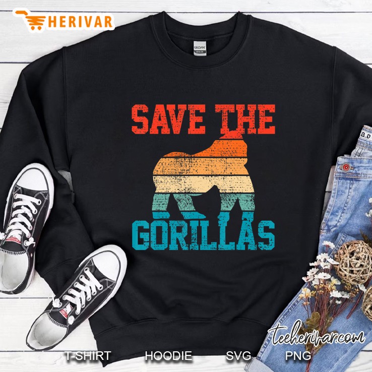 Gorilla Save The Gorillas Rainforest Vintage Mugs