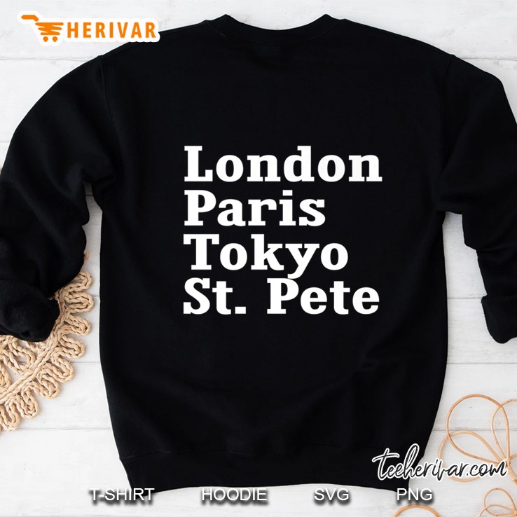 London Paris Tokyo St. Pete Sweatshirt