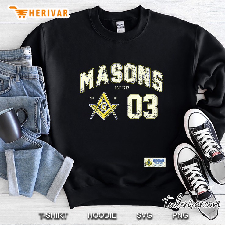 Masonic Shirt Masons Sports Jersey 03 Hiram Abiff Sweatshirt