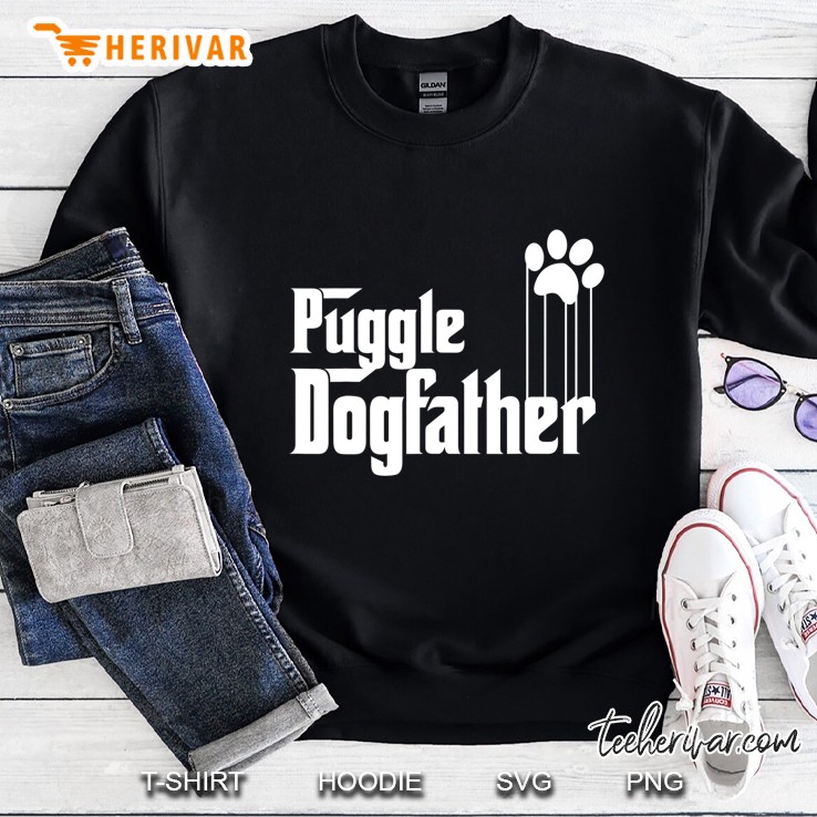 Mens Puggle Dog Dad Mugs