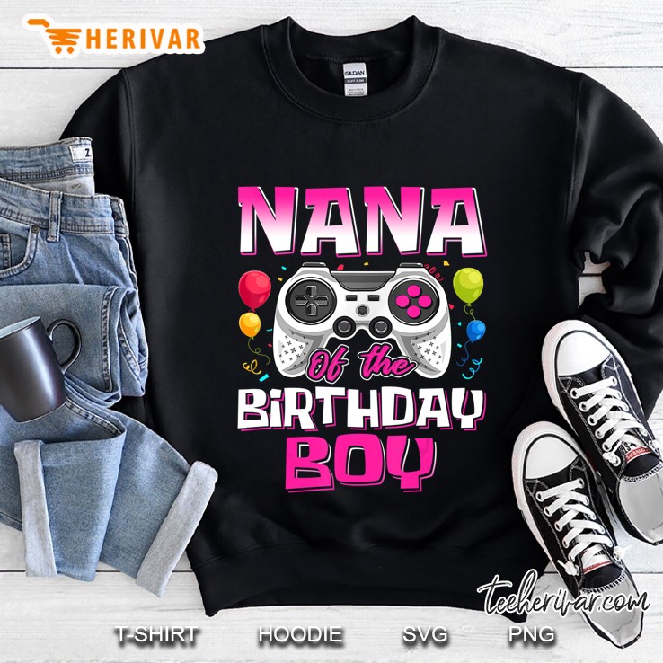 Nana Of The Birthday Boy Matching Video Gamer Birthday Mugs