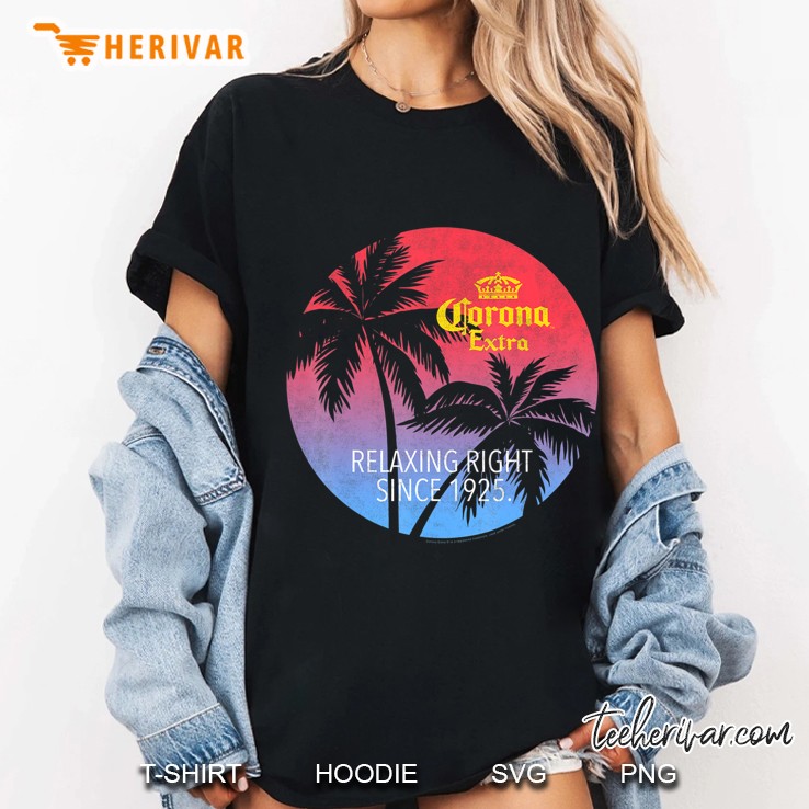 Officially Licensed Corona Extra Circular Logo Ladies Tee