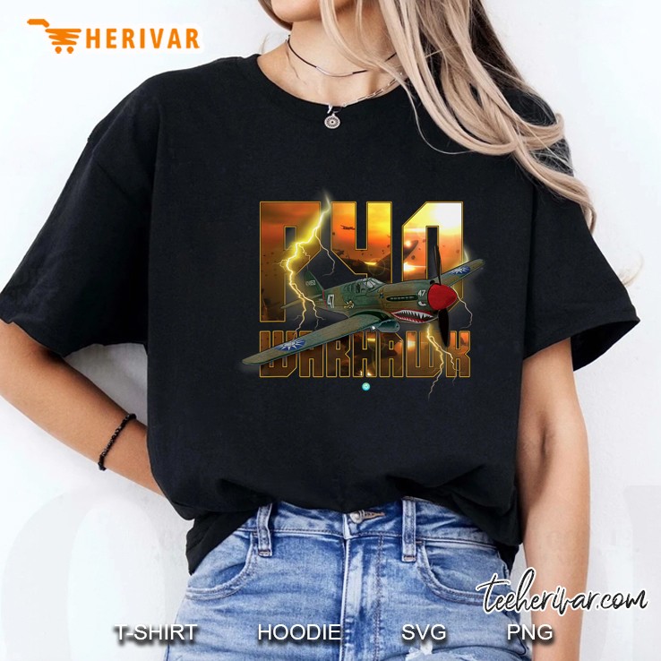 P-40 Warhawk Wwii Fighter Tee Gift Aircraf Gift Hoodie