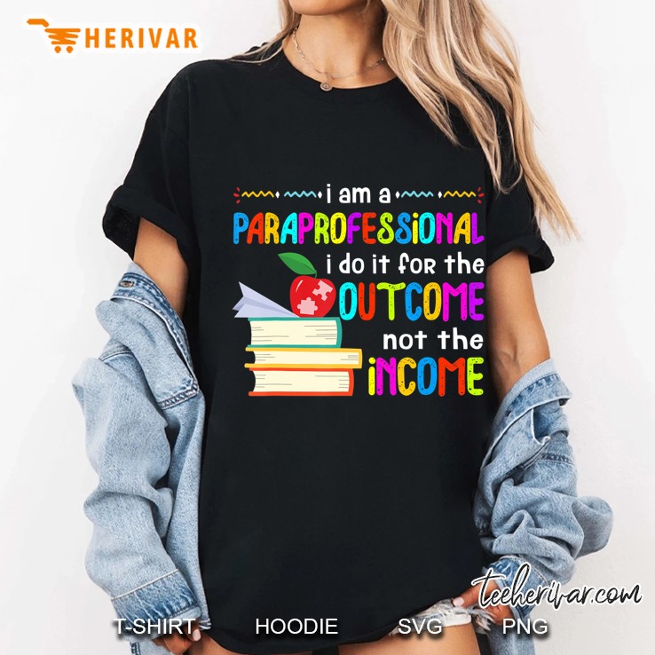 Paraprofessional Special Education Income Outcome Sped Ladies Tee