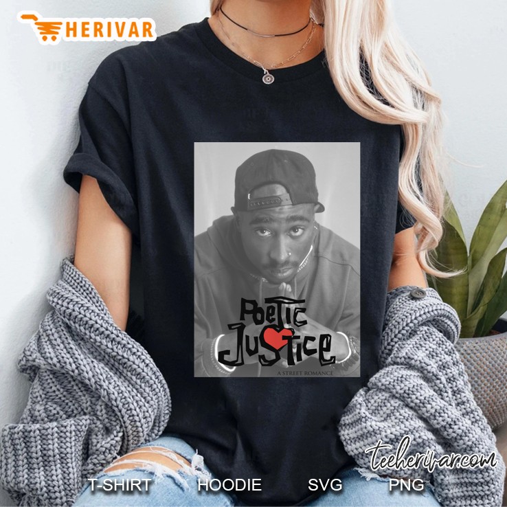 Poetic Justice Tupac Shakur Poster Hoodie