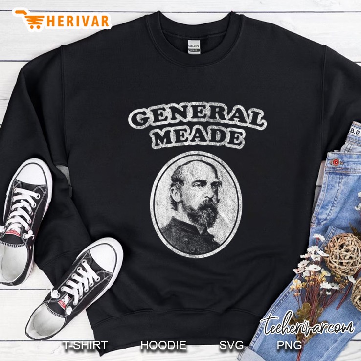 Retro General Meade Civil War Sweatshirt