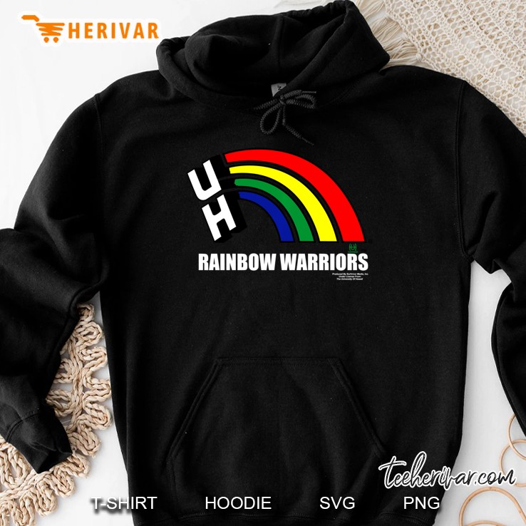 University Of Hawaii Hawaii Rainbow Warrior Logo Hoodie