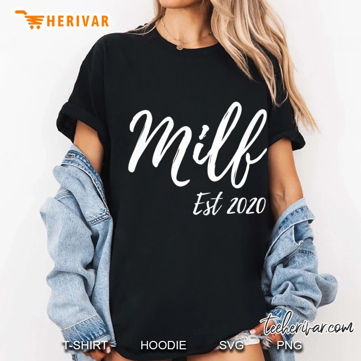 Womens Milf Due 2020 Premium Hoodie