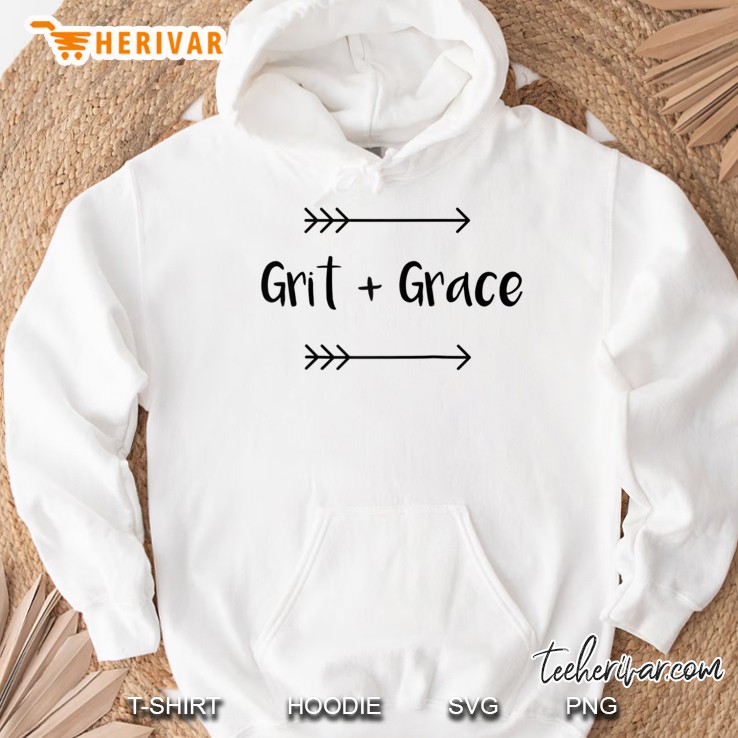 Cute Grit And Grace Arrow Raglan Baseball Tee Hoodie