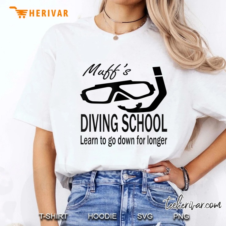 Funny Scuba Diving Muff Diver School Satire Comedy Shirt Hoodie