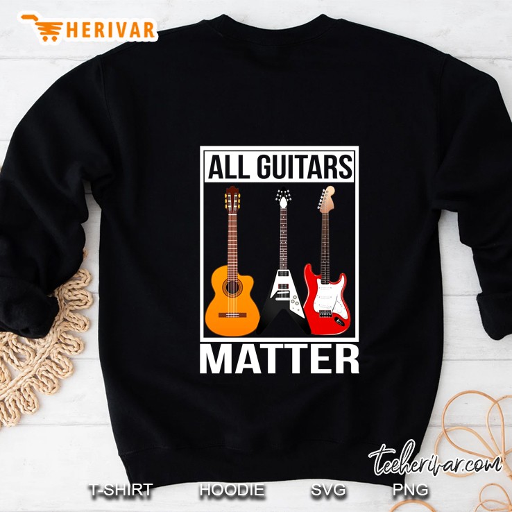 Funny Guitar Shirts For Men All Guitars Matter Version 2 Mugs