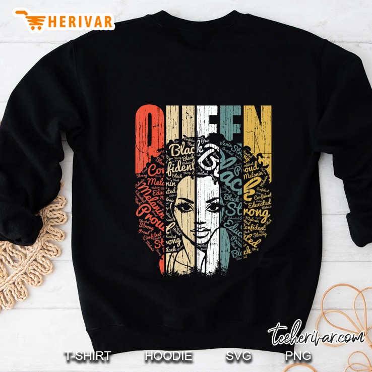 African American Shirt For Educated Strong Black Woman Queen Mugs