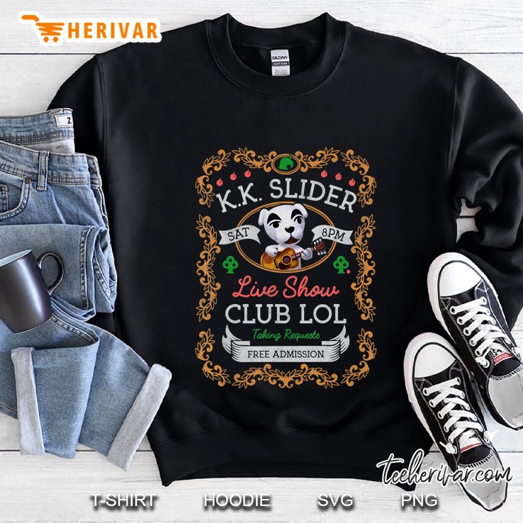 Animal Crossing Kk Slider Live Show Poster Sweatshirt