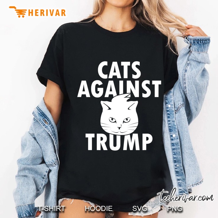 Cats Against Trump Hoodie