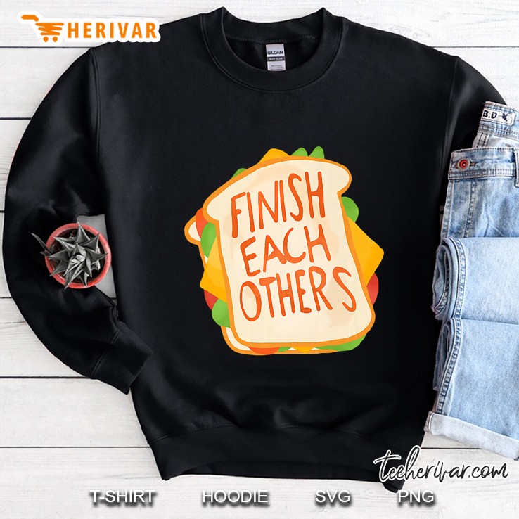 Finish Each Other's Sandwiches Funny Sandwich Quote Premium Mugs