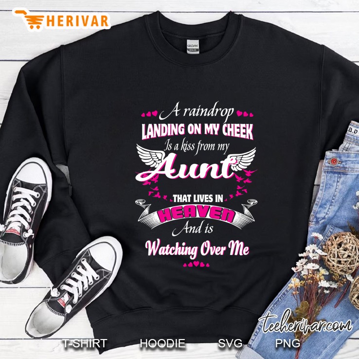 For Men Women Loss Aunt In Loving Memorial My Aunt In Heaven Sweatshirt