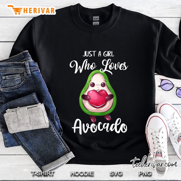 Funny Just A Girl Who Loves Avocado, For Avocado Girl Mugs