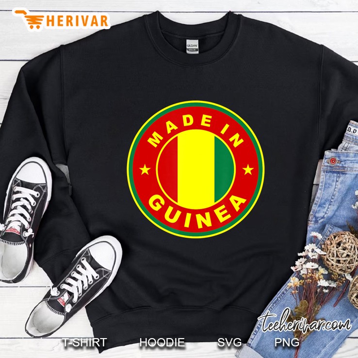 I Love Conakry Made In Guinea Conakry Flag Africa Sweatshirt