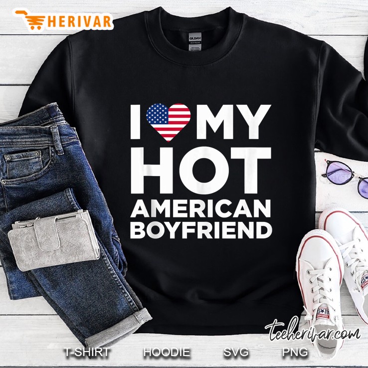 I Love My Hot American Boyfriend Cute Relationship Mugs