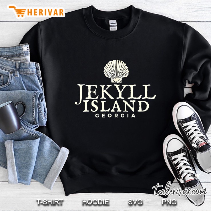 Jekyll Island , Georgia Ocean Shell Sweatshirt