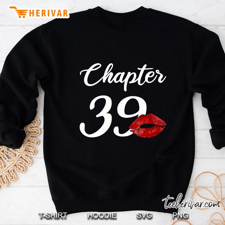 Lips Birthday Costumes Chapter 39 Awesome Since 1981 Ver2 Sweatshirt