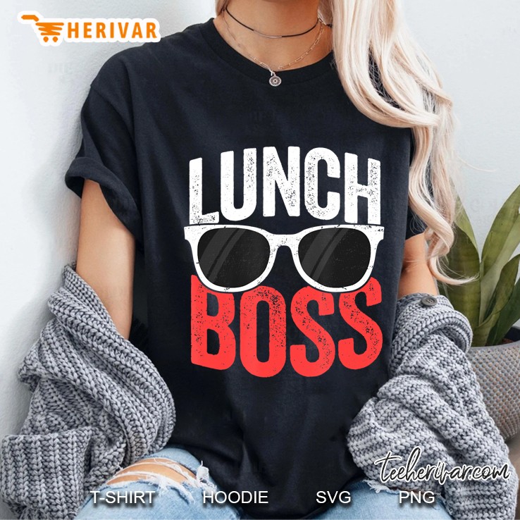 Lunch Boss For Lunch Ladies Back To School Gift Ladies Tee
