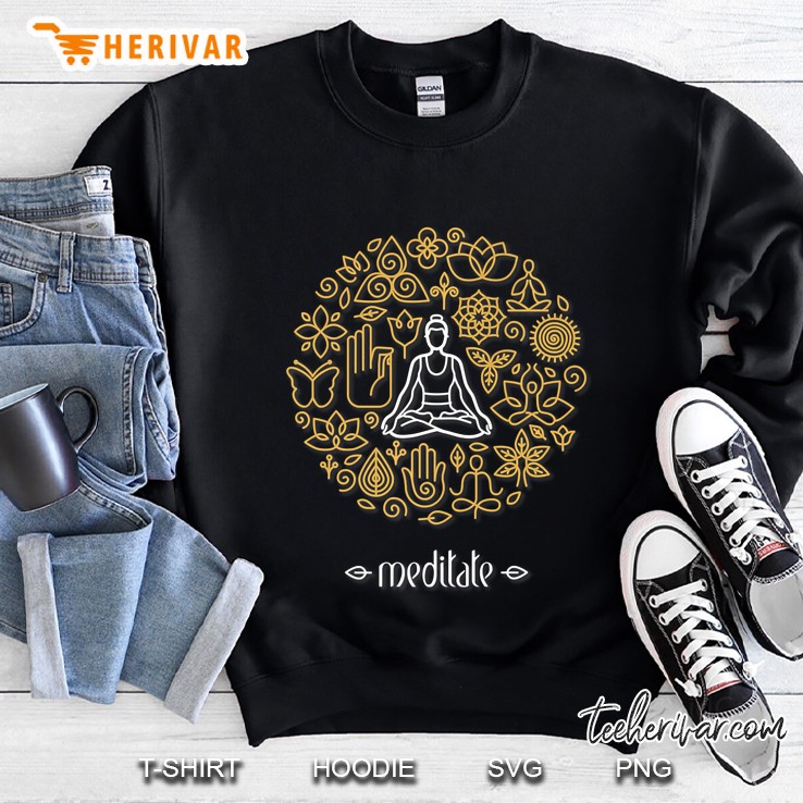 Meditate Premium Sweatshirt
