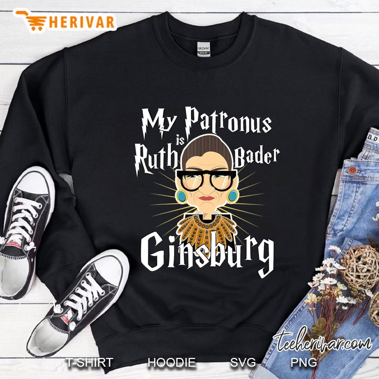 My Patronus Is Ruth Bader Ginsburg Liberal Harry Fan Shirt Mugs