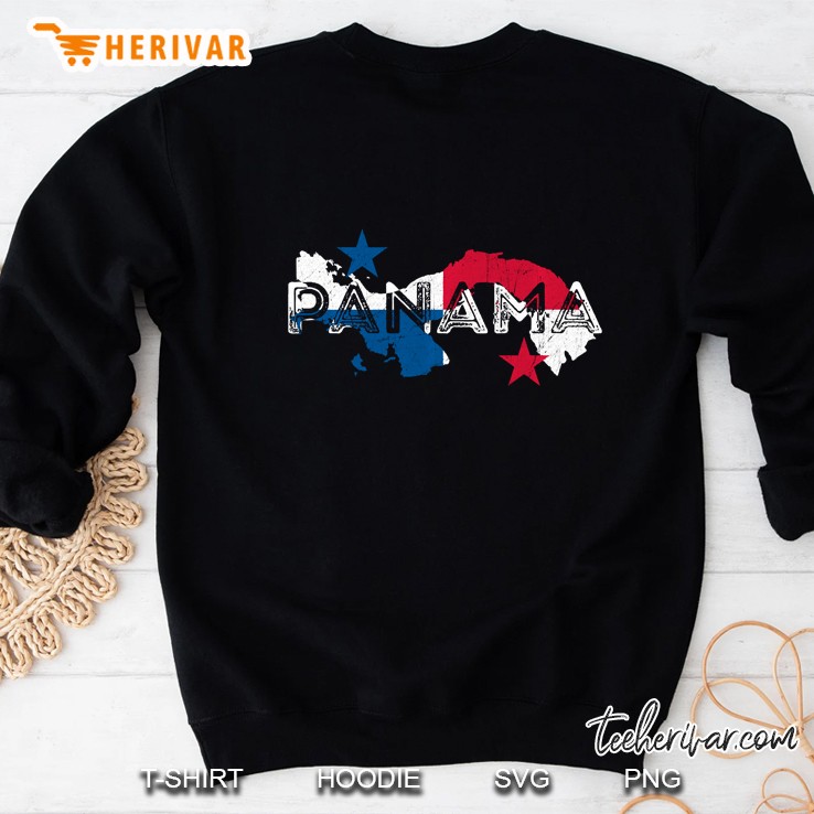 Panamanian Map And Flag Souvenir - Distressed Panama Pullover Mugs