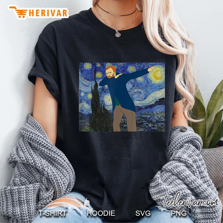 Retro Van Gogh Starry Nigh-Dabbing Vincent Van Gogh Hoodie