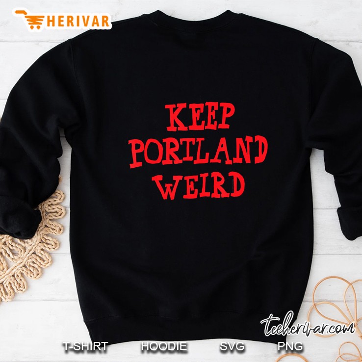 Ripple Junction Keep Portland Weird Sketch Sweatshirt