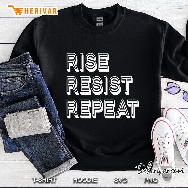 Rise Resist Repeat Political Protest Mugs