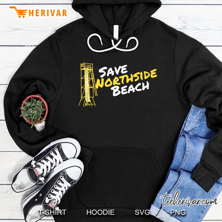 Save Northside Beach Funny Zanesville Ohio Throwback Hoodie