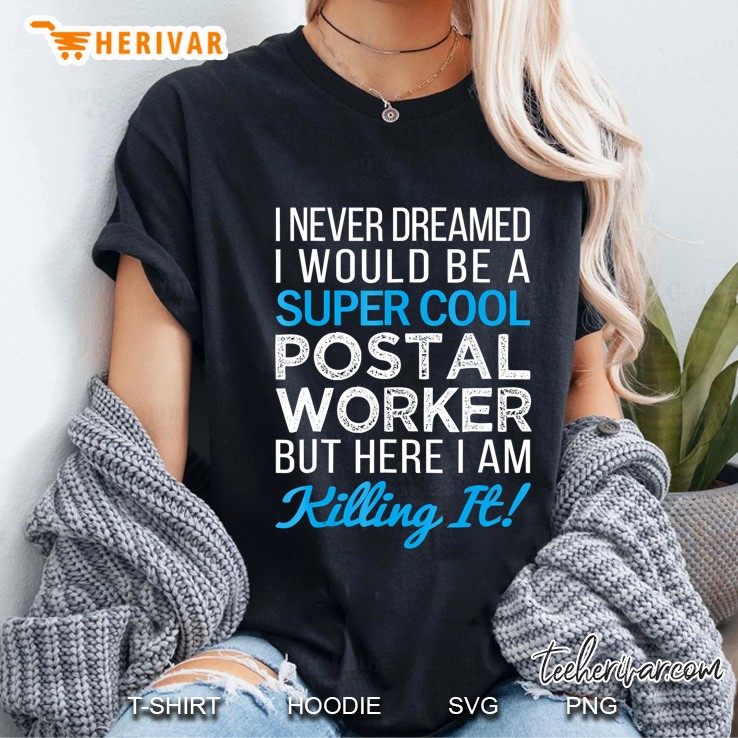 Super Cool Postal Worker Funny Hoodie