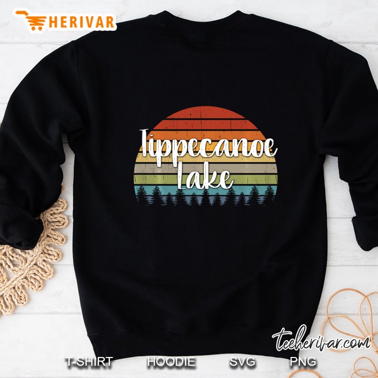 Tippecanoe Lake Indiana Retro Vintage Lake Sweatshirt