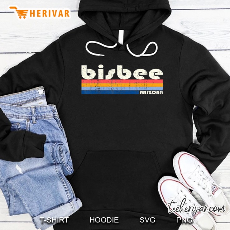 Vintage 70S 80S Style Bisbee Az Hoodie