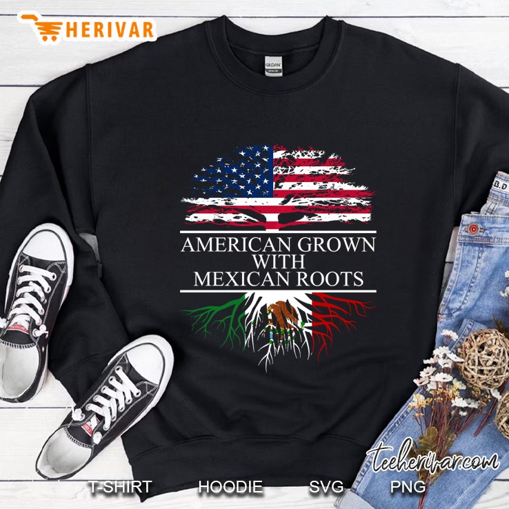 American Grown With Mexican Roots Mugs