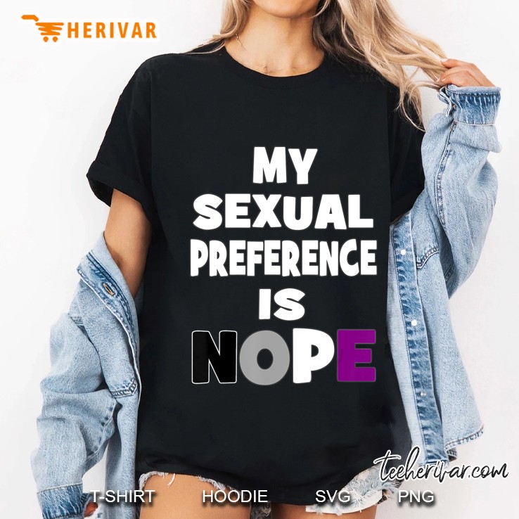 Asexual Gift Ace Tee Shirt Asexual Pride Flag Color Ladies Tee