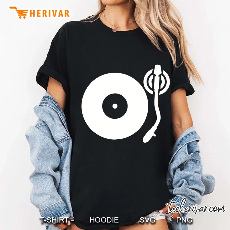 Turntable Vinyl Ladies Tee