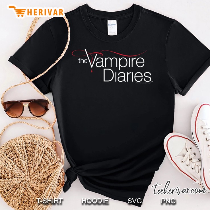 Vampire Diaries Logo Longsleeve Shirt