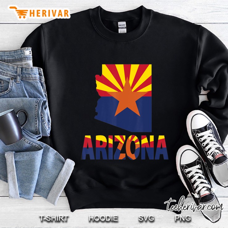 Vintage Arizona Grand Canyon State Arizona Home Tee Sweatshirt